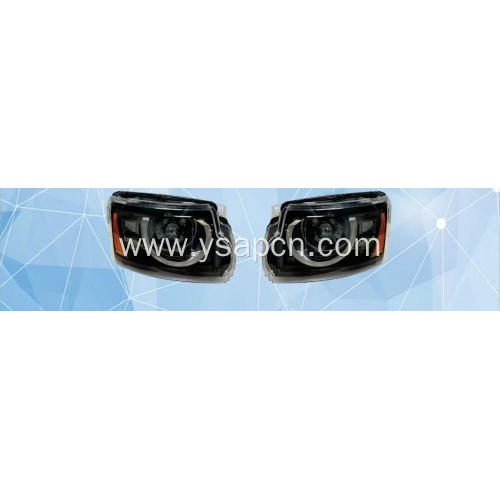 Defender style Headlights Head lamp for Discovery 4